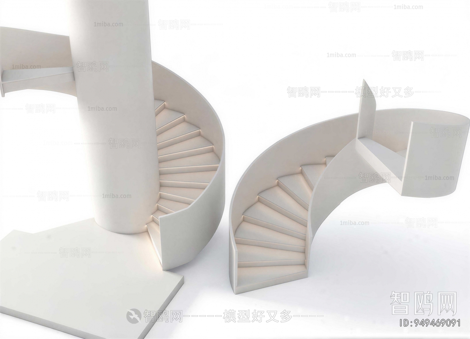 Modern Rotating Staircase