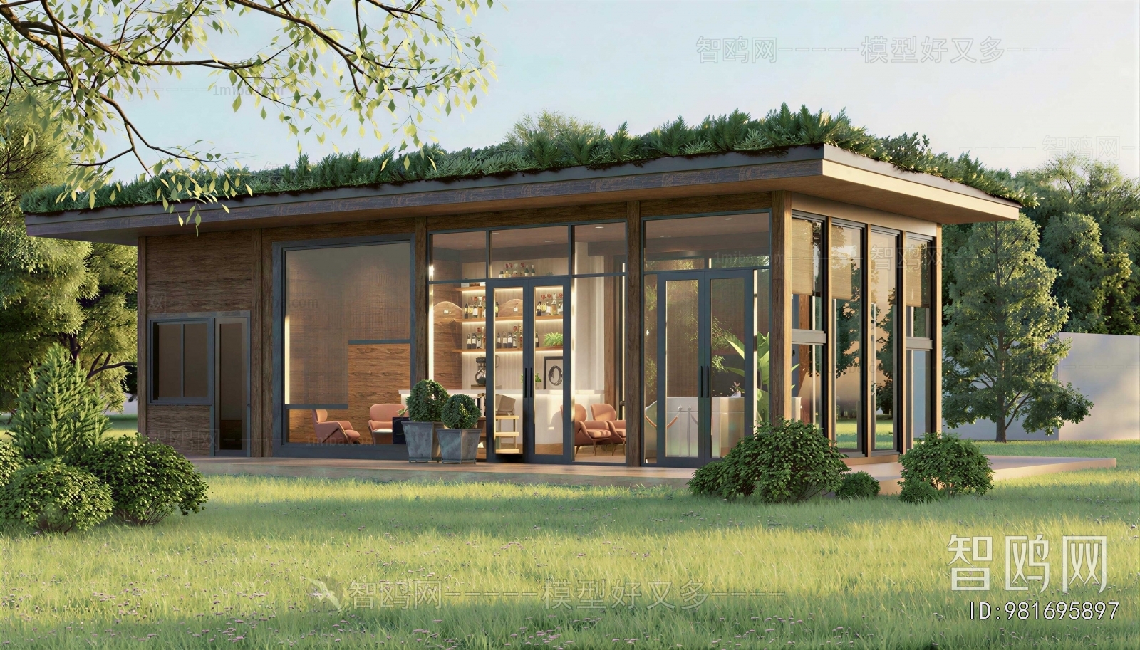 Modern Appearance Of Commercial Building