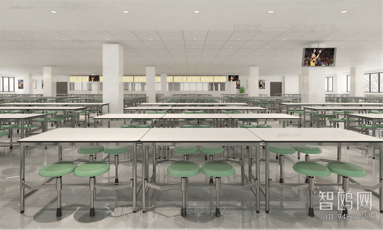 Modern Office Canteen