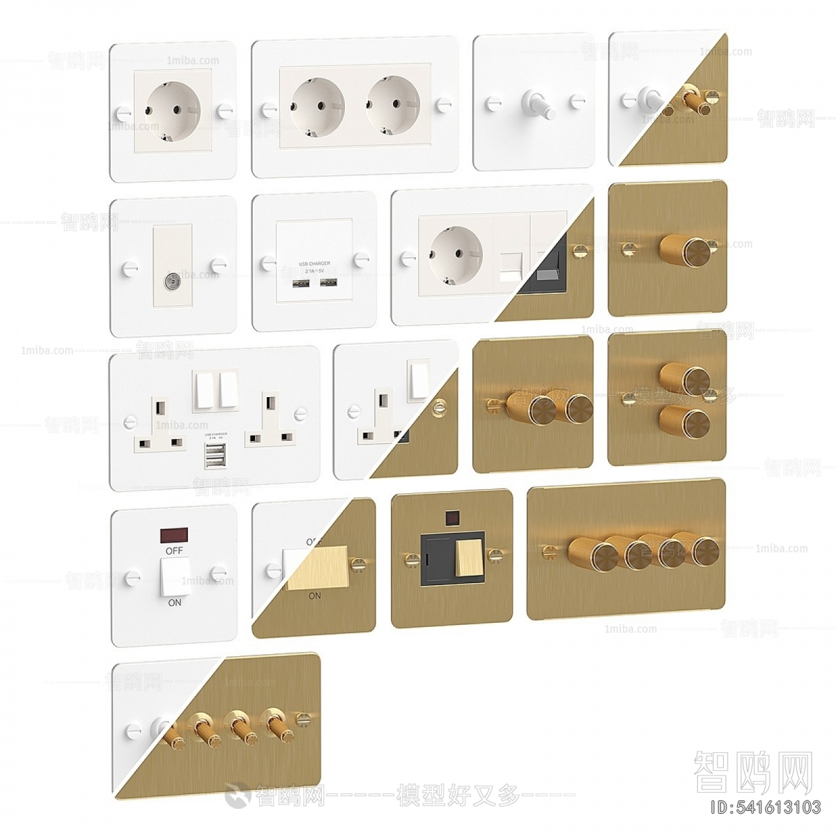 Modern Socket Panel