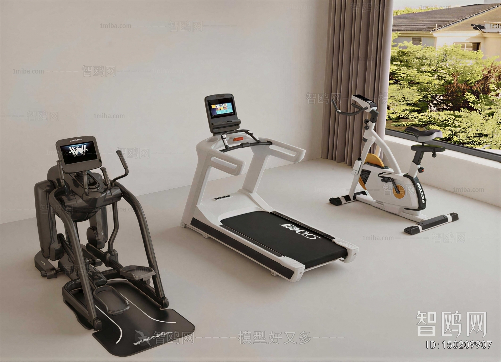 Modern Fitness Equipment