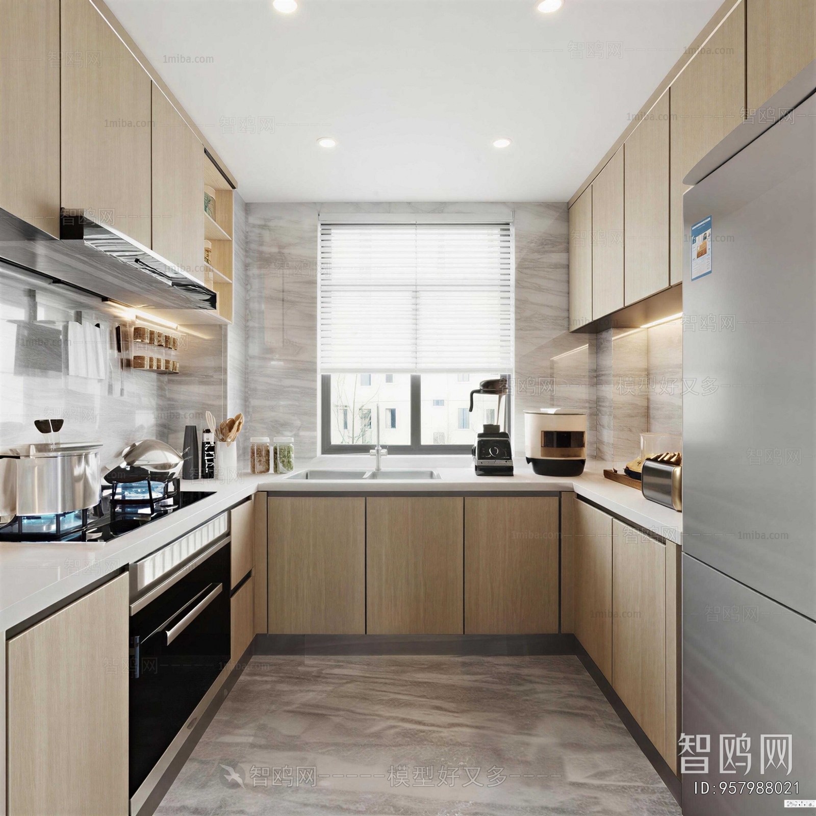 Modern The Kitchen