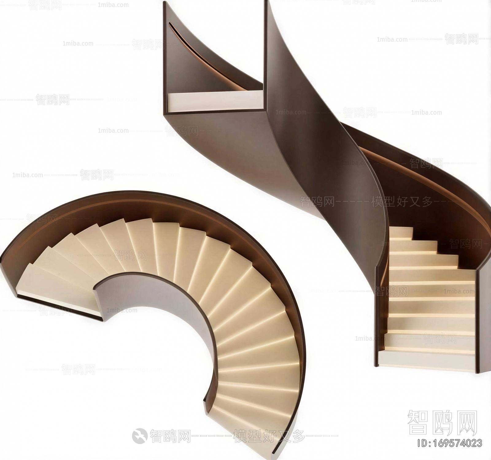 Modern Rotating Staircase