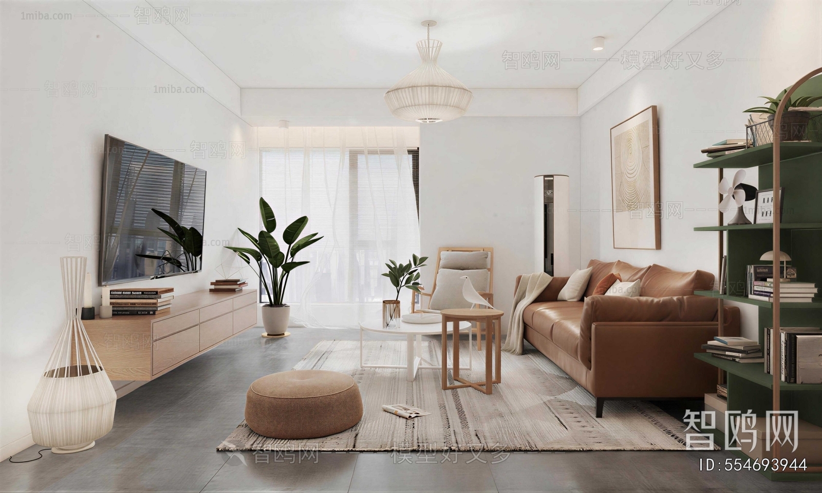 Nordic Style A Living Room