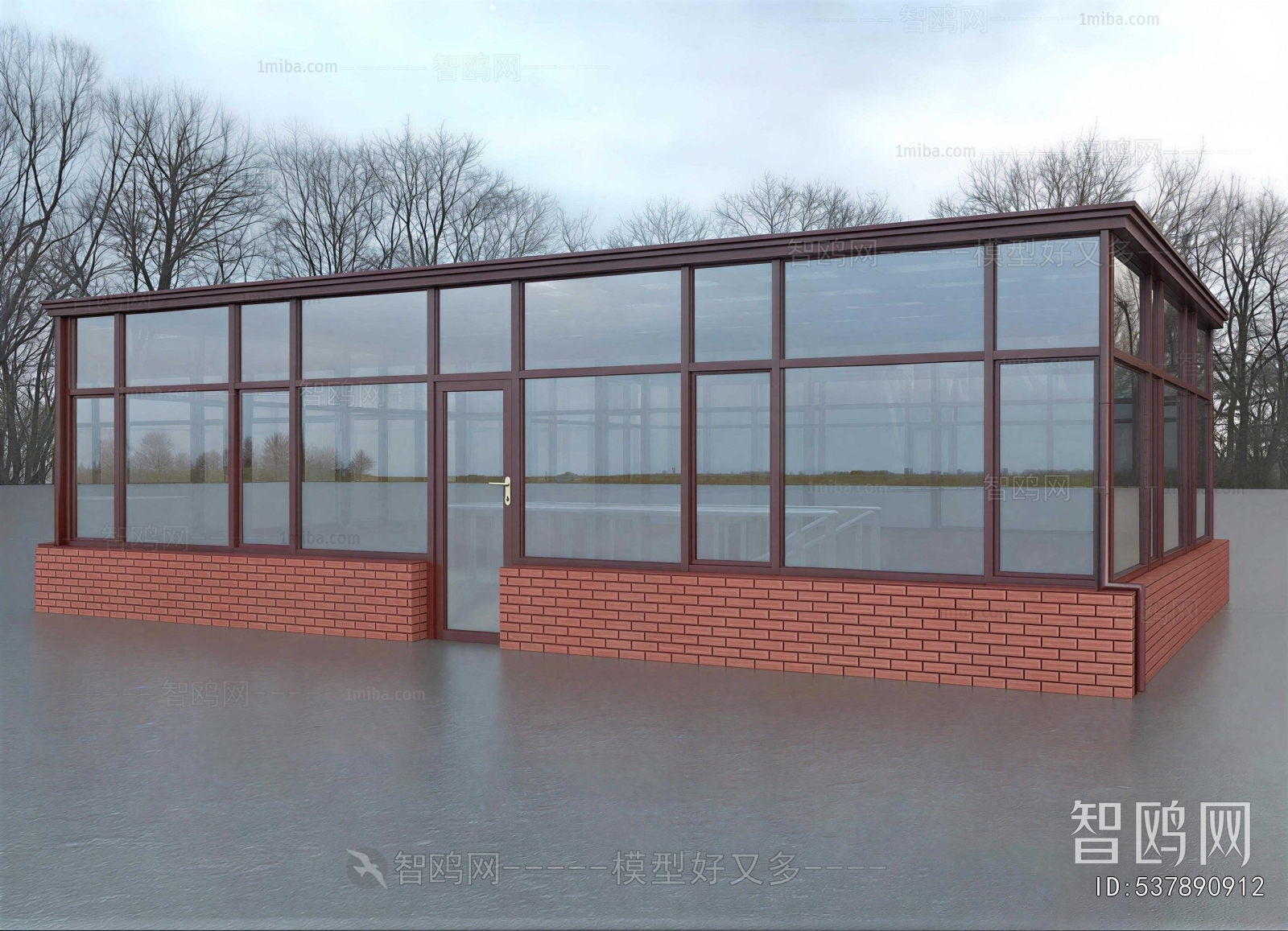 Modern Glass Sunshine Room