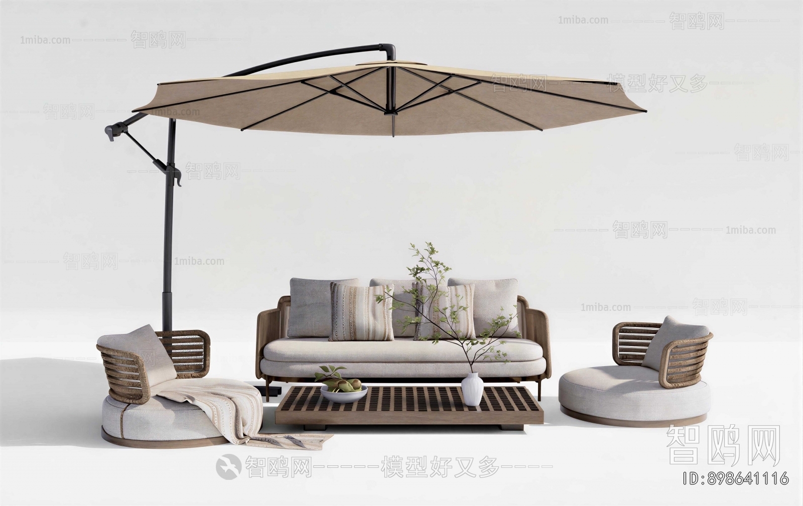 Modern Outdoor Sofa