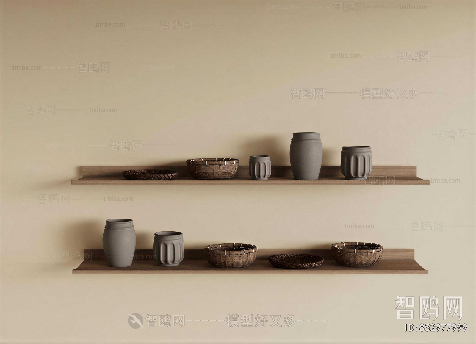 Wabi-sabi Style Decorative Set
