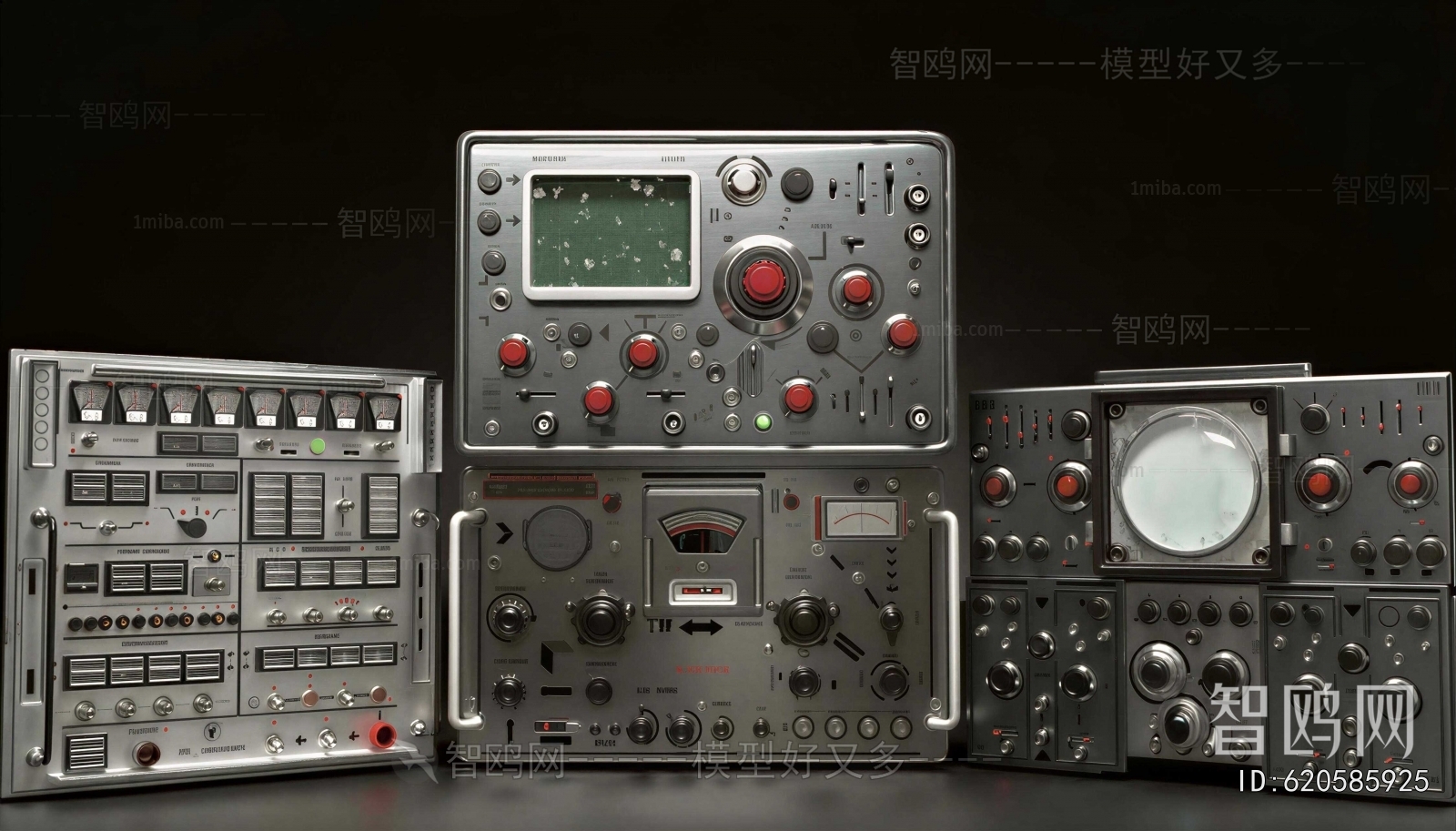 Retro Style Industrial Equipment