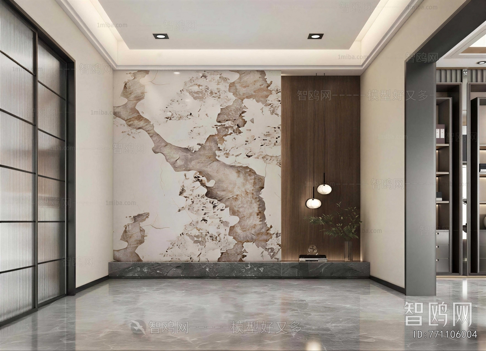 Modern Hallway
