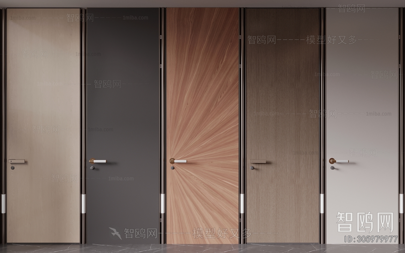 Modern Single Door