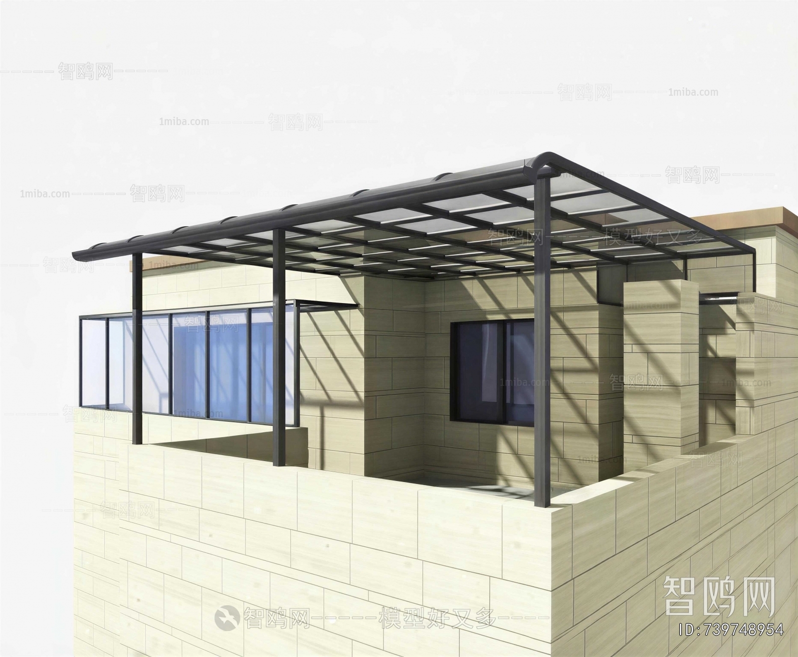 Modern Glass Sun Room