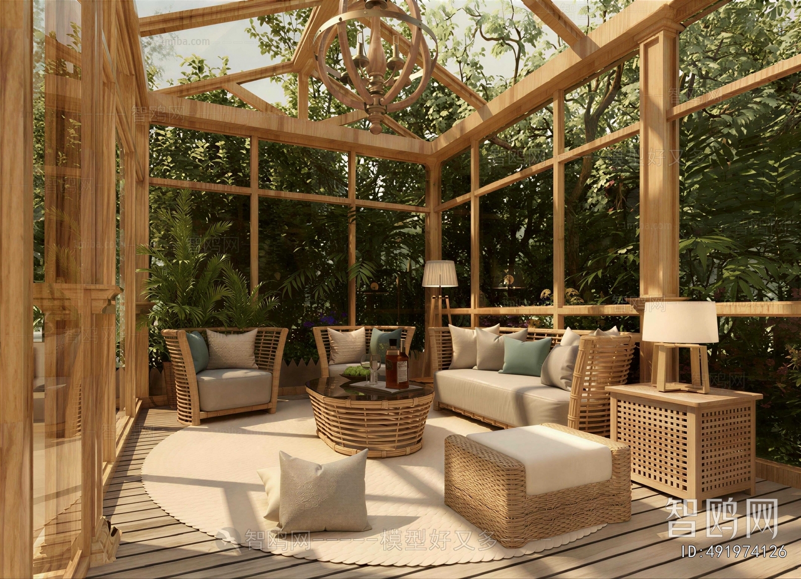 Modern Glass Sun Room