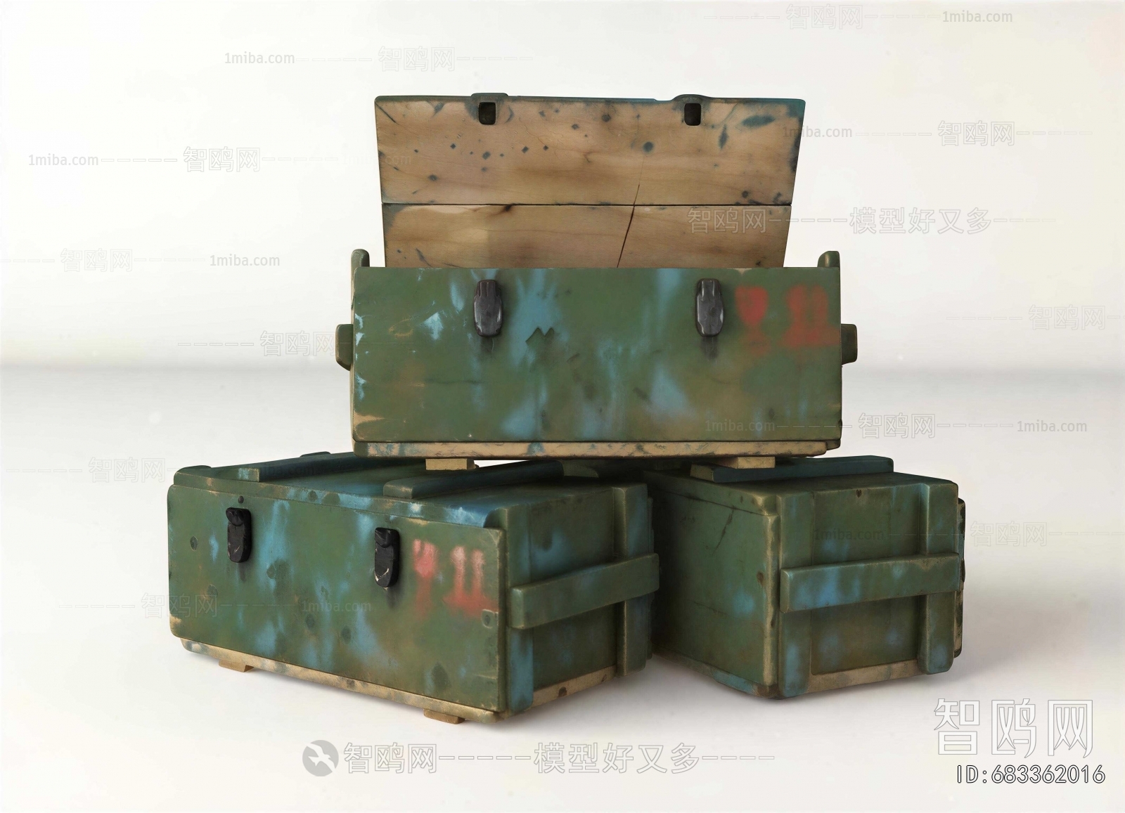 Retro Style Military Equipment
