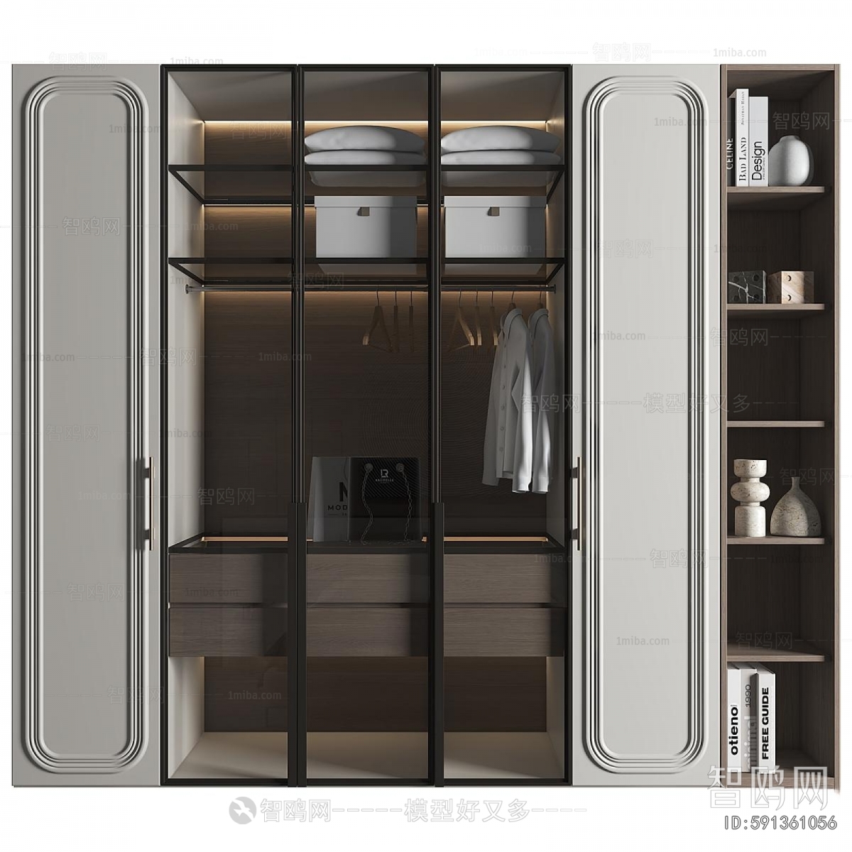 Simple European Style The Wardrobe
