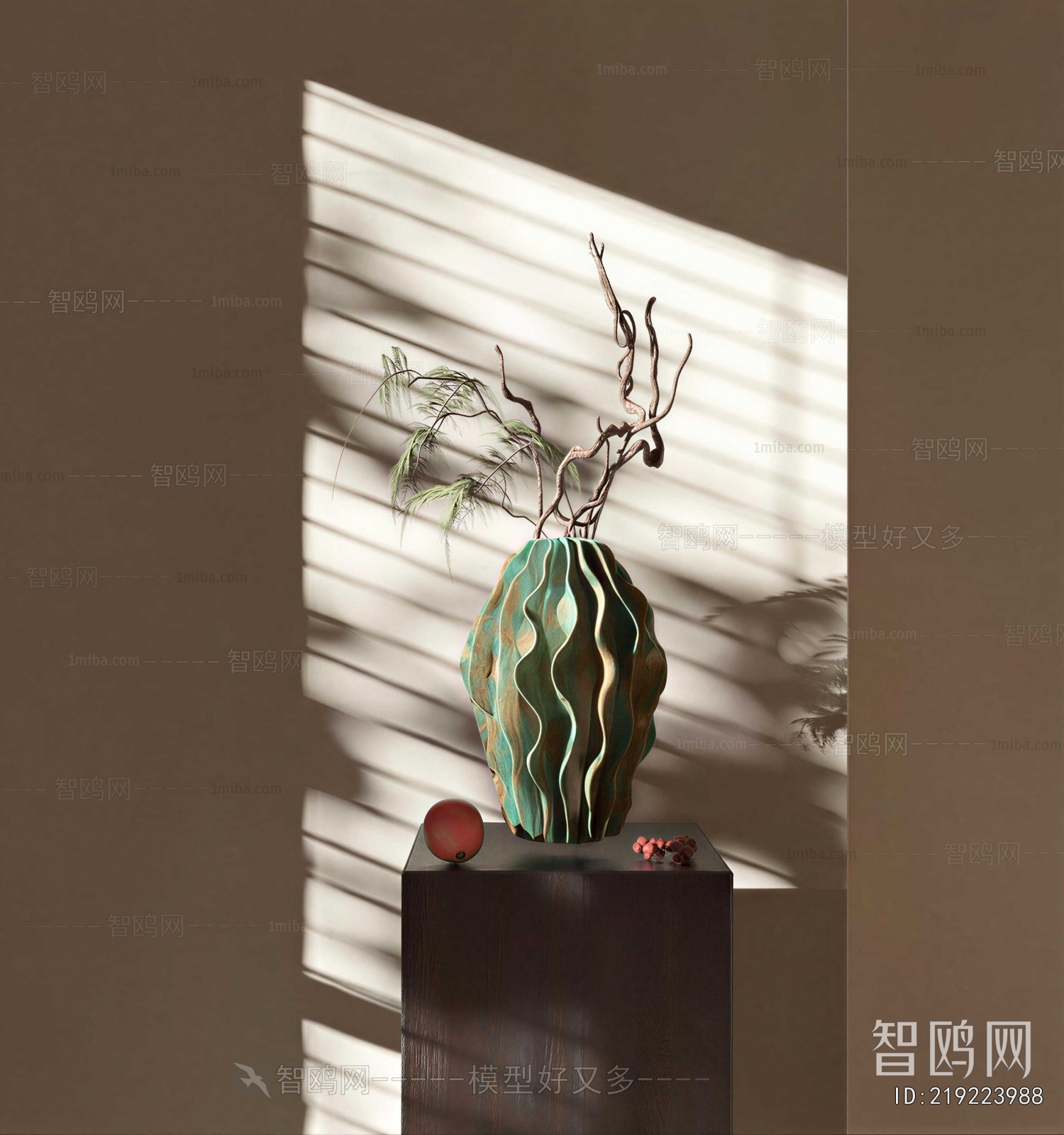 Wabi-sabi Style Flower Arrangement