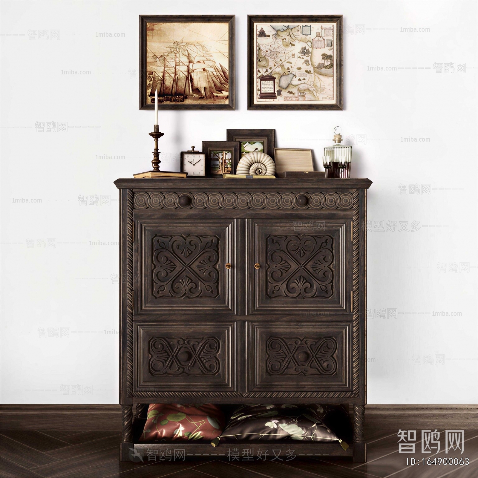 Retro Style Side Cabinet