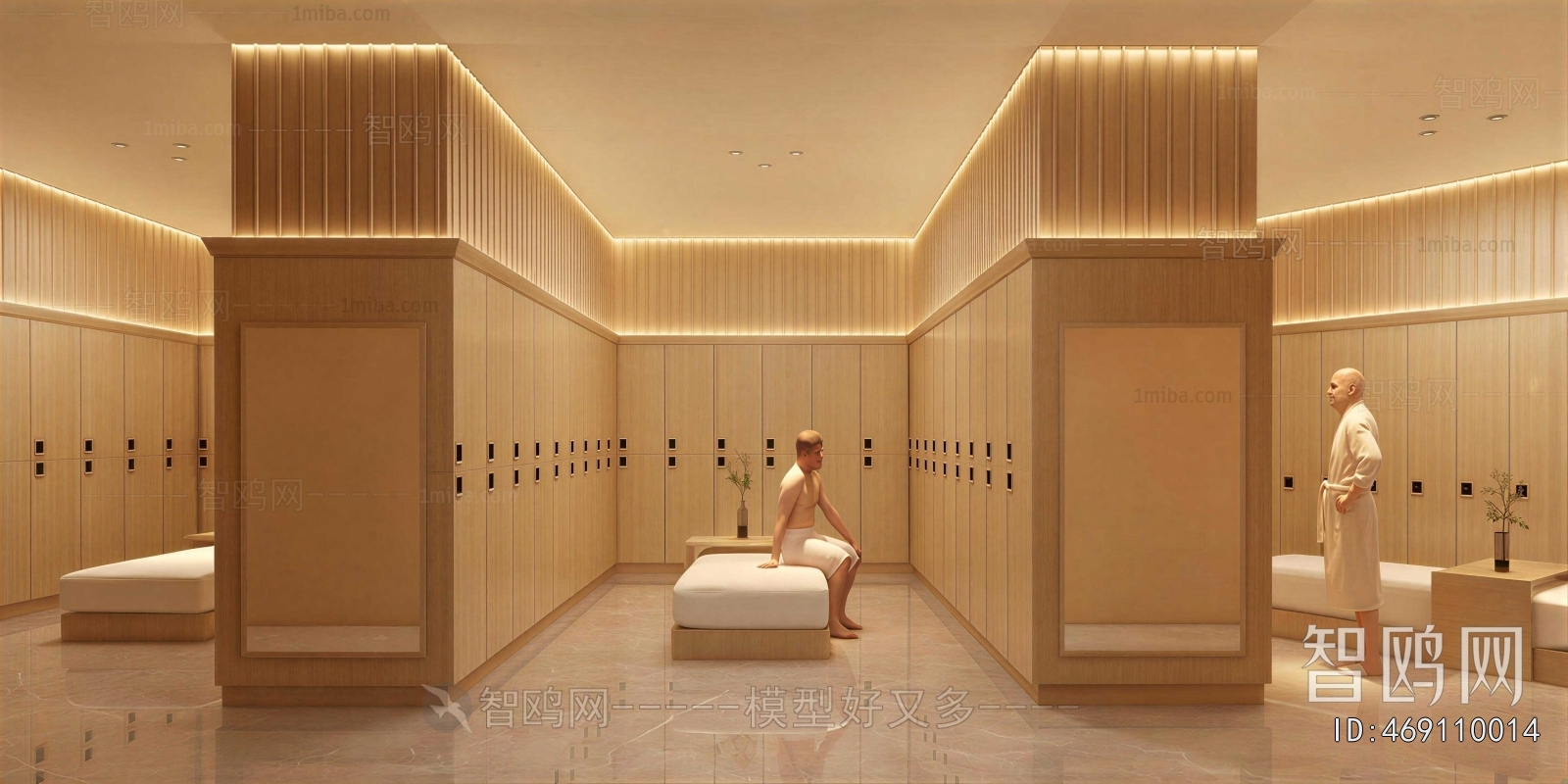 Modern Changing Room