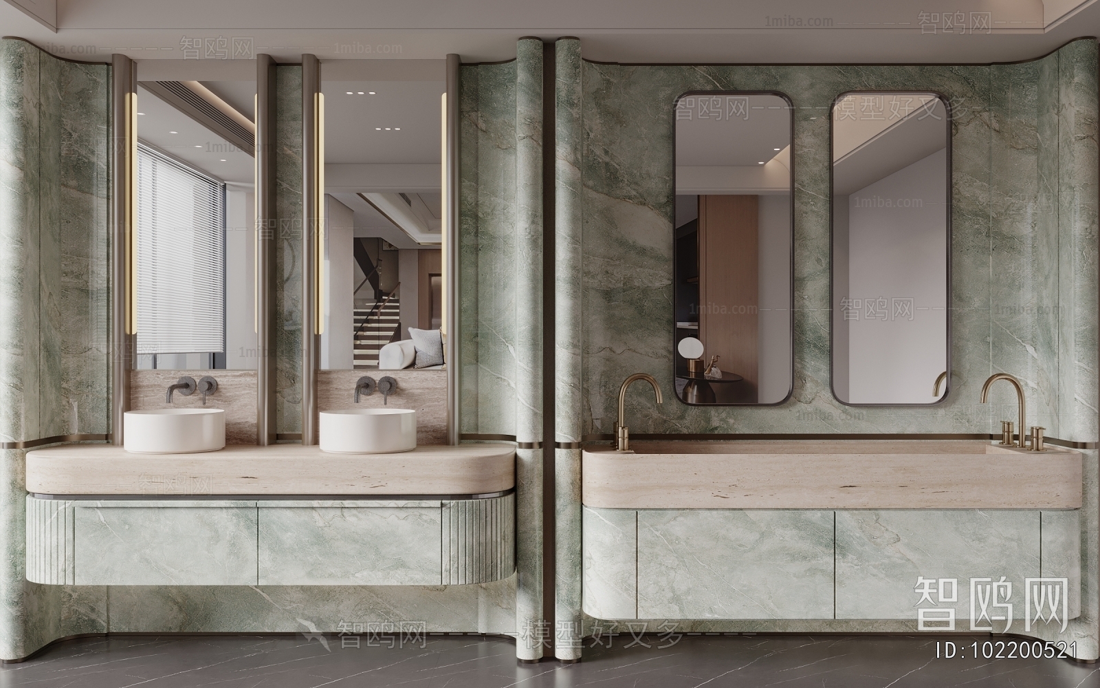 Modern Bathroom Cabinet