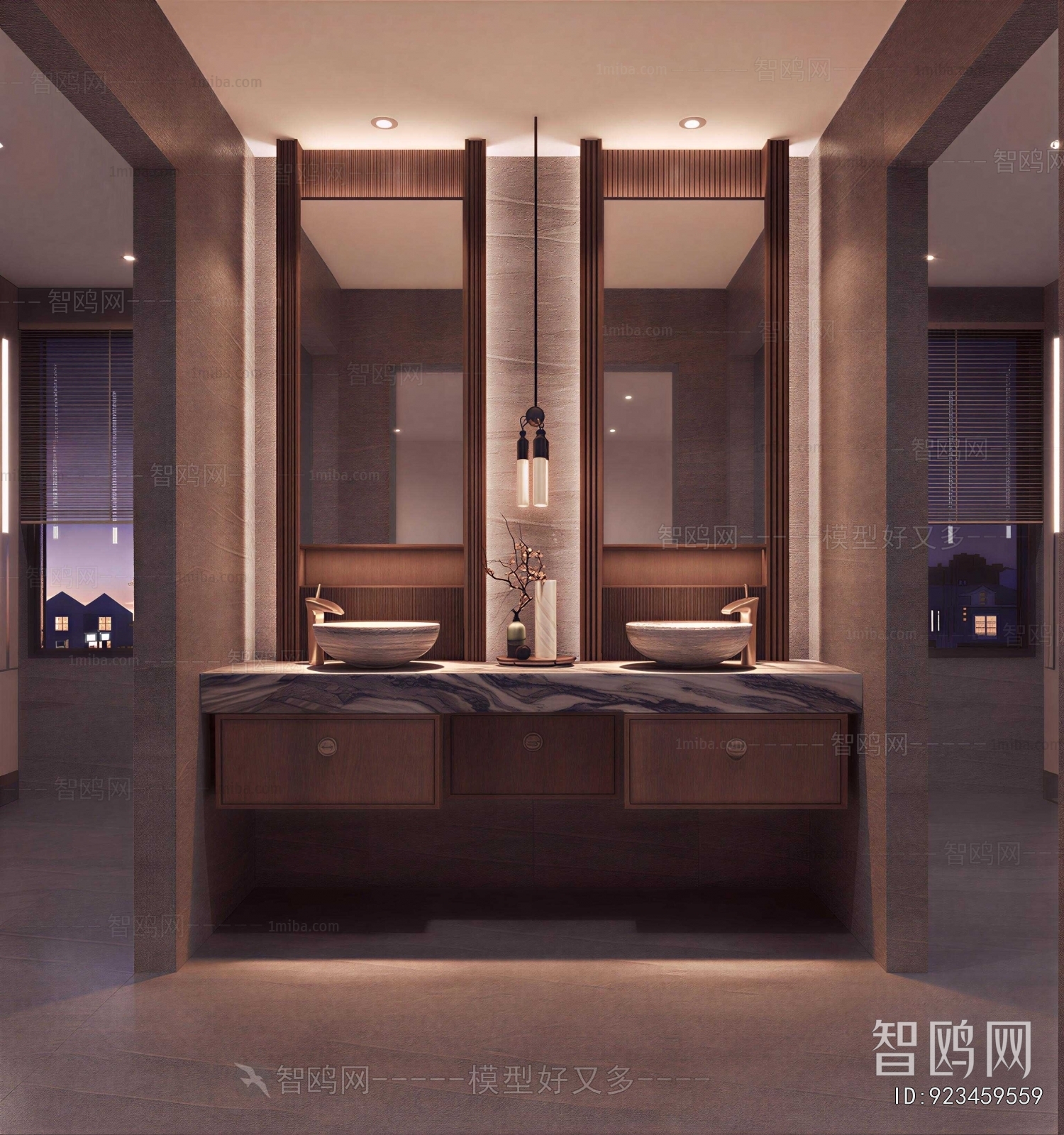New Chinese Style Public Toilet