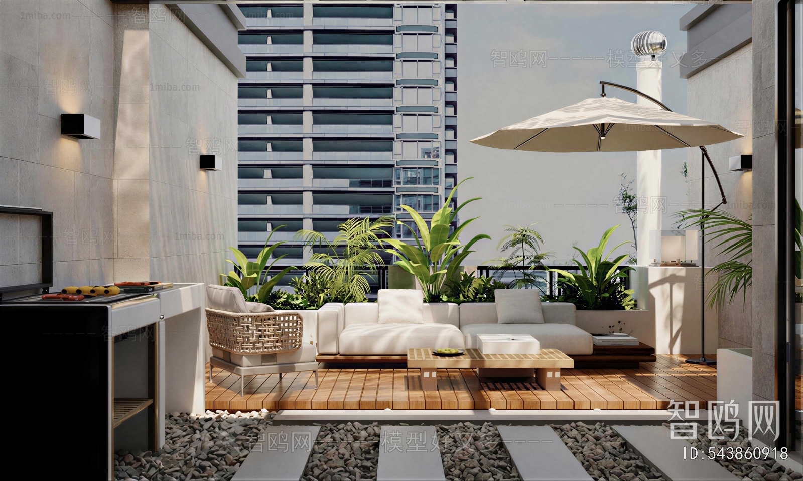 Modern Terrace