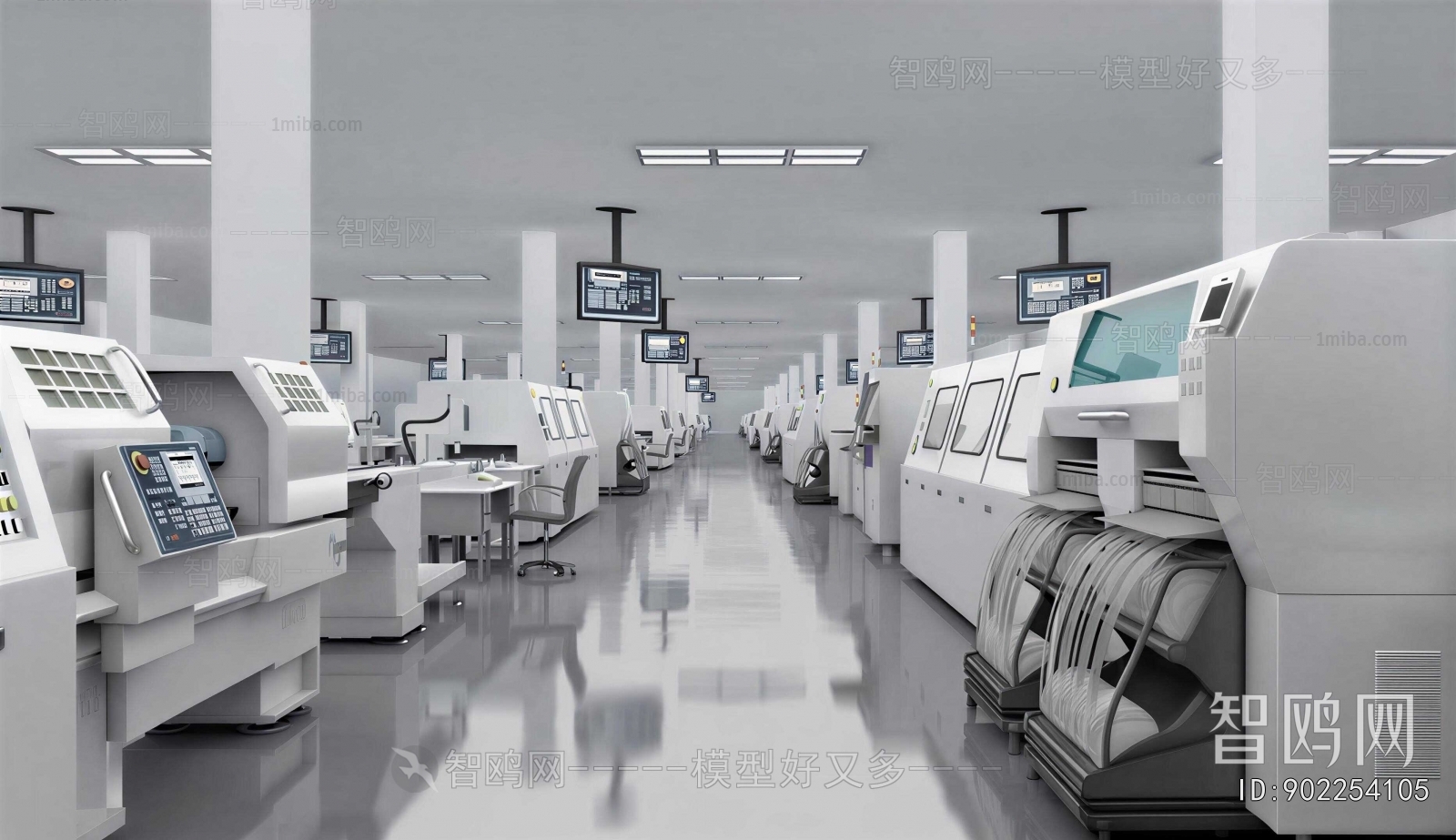 Modern Factory Floor/warehouse