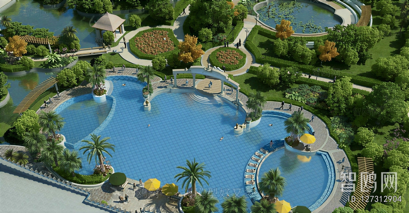 European Style Swimming Pool