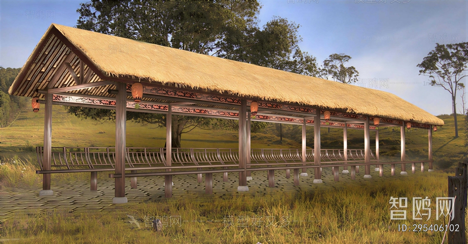 New Chinese Style Gallery Frame