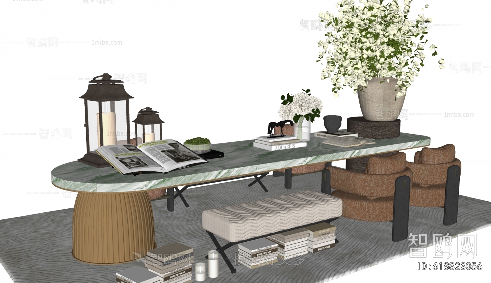Modern Leisure Table And Chair