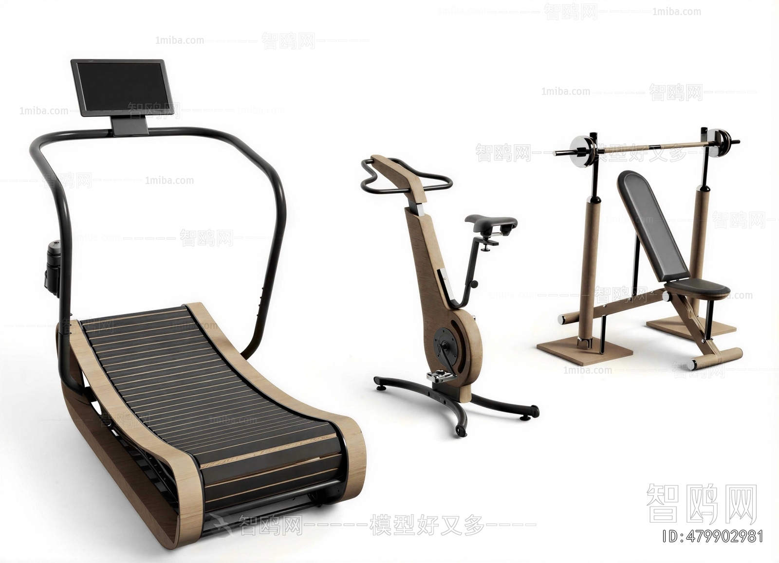 Modern Fitness Equipment
