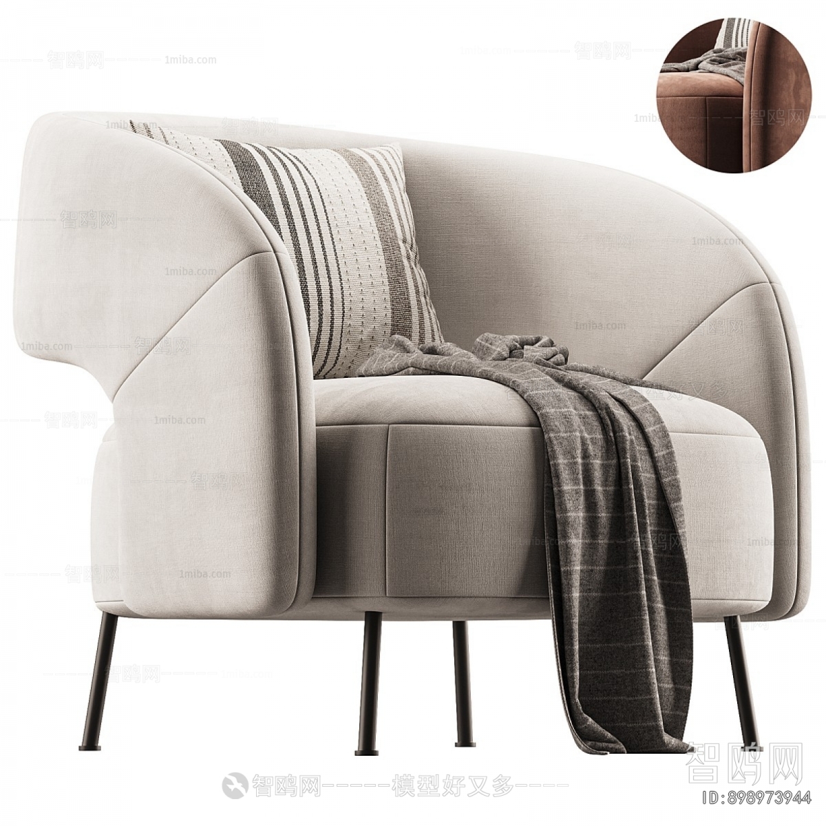 Modern Single Sofa