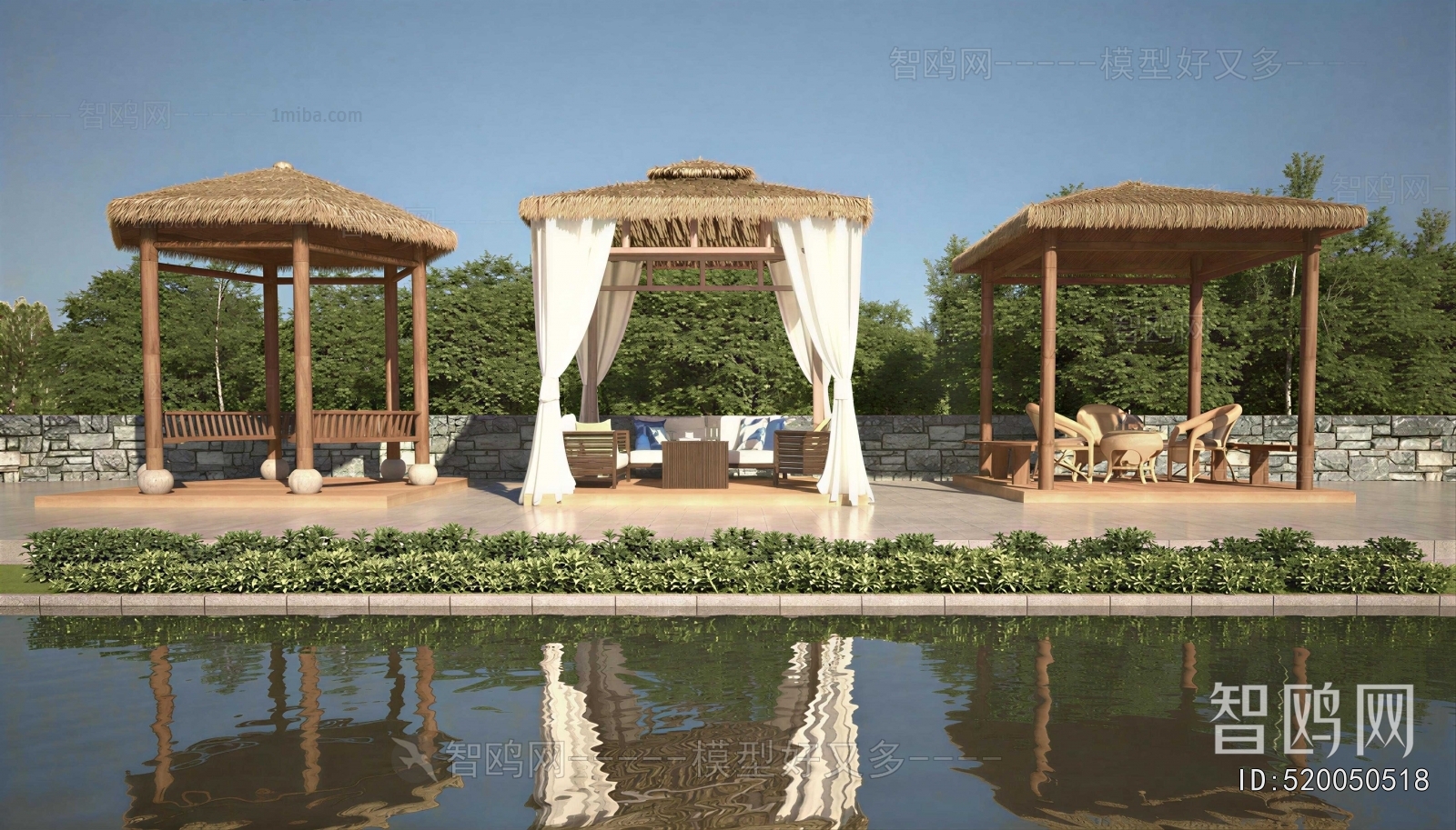 Wabi-sabi Style Pavilion