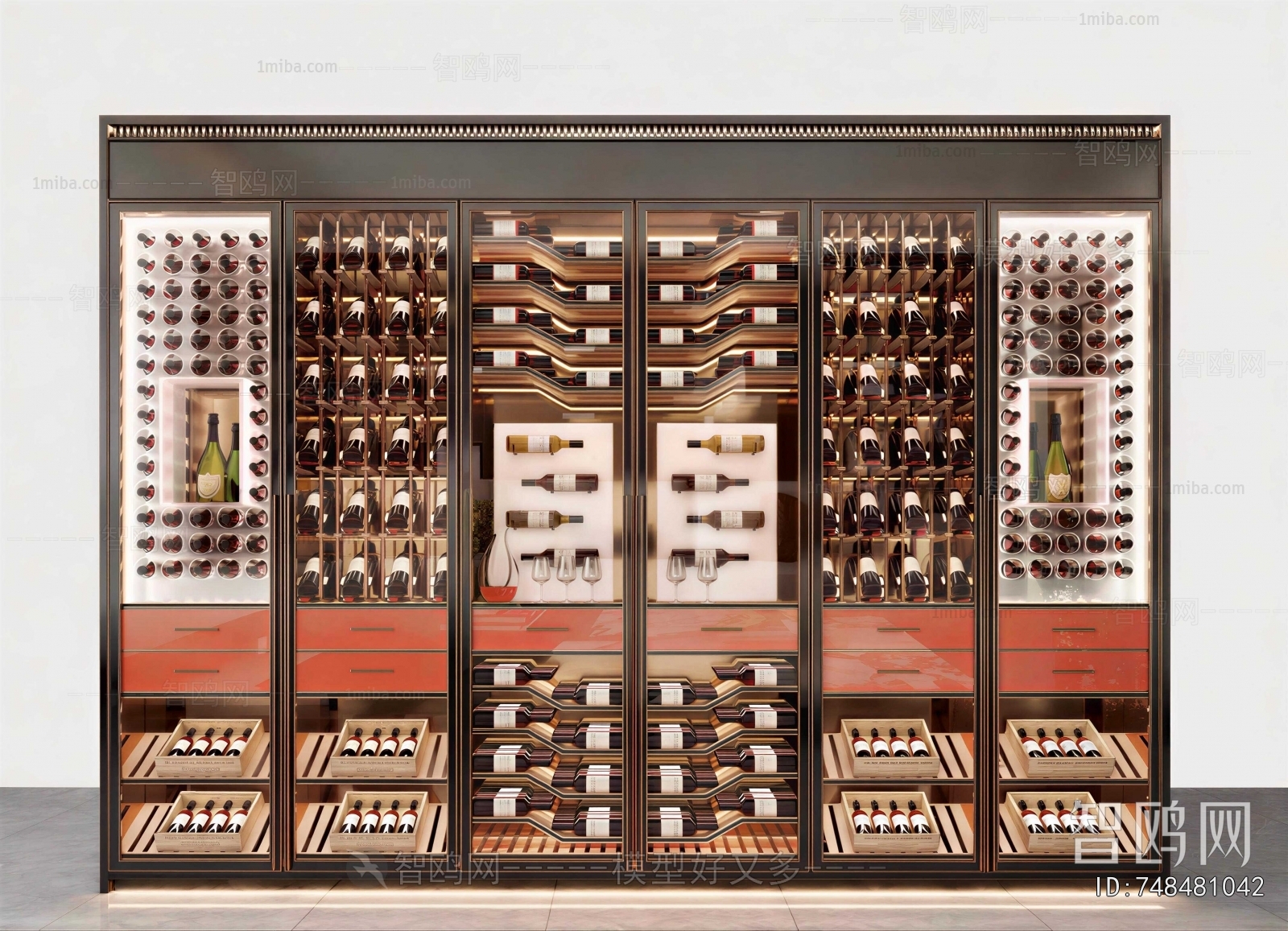 Modern Wine Cabinet