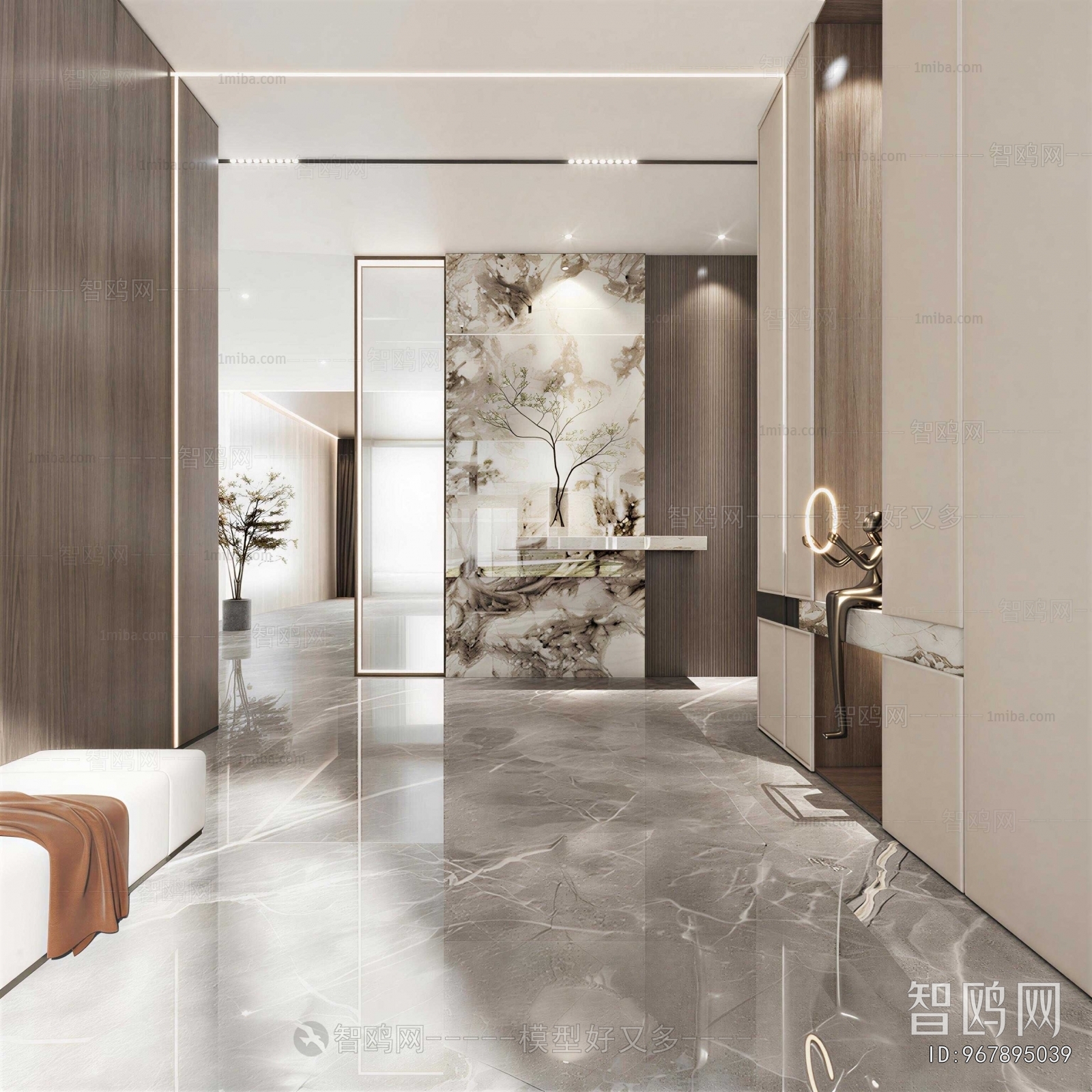 Modern Hallway