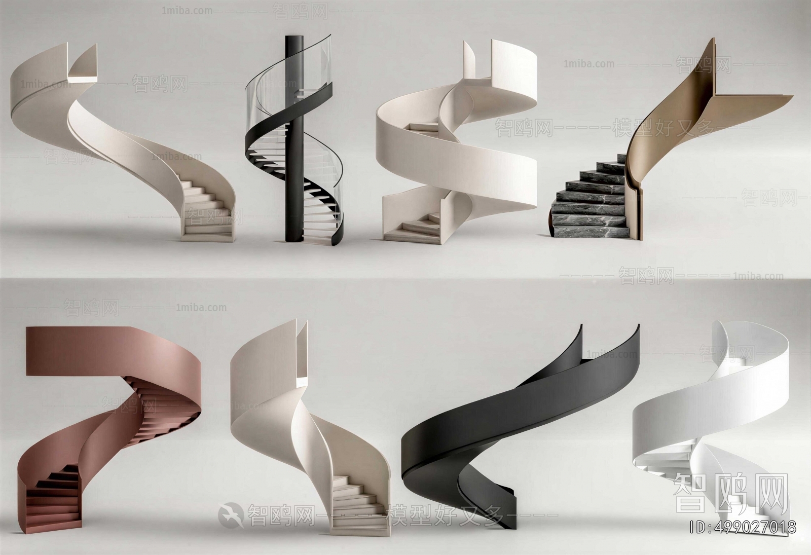 Modern Rotating Staircase