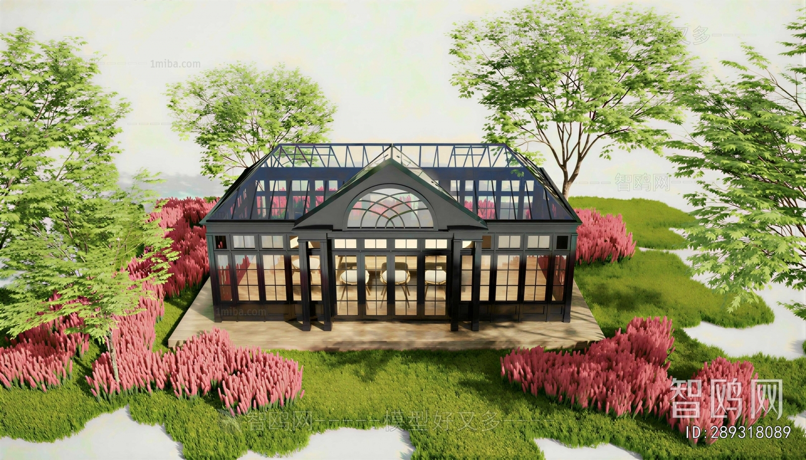 New Classical Style Glass Sunshine Room