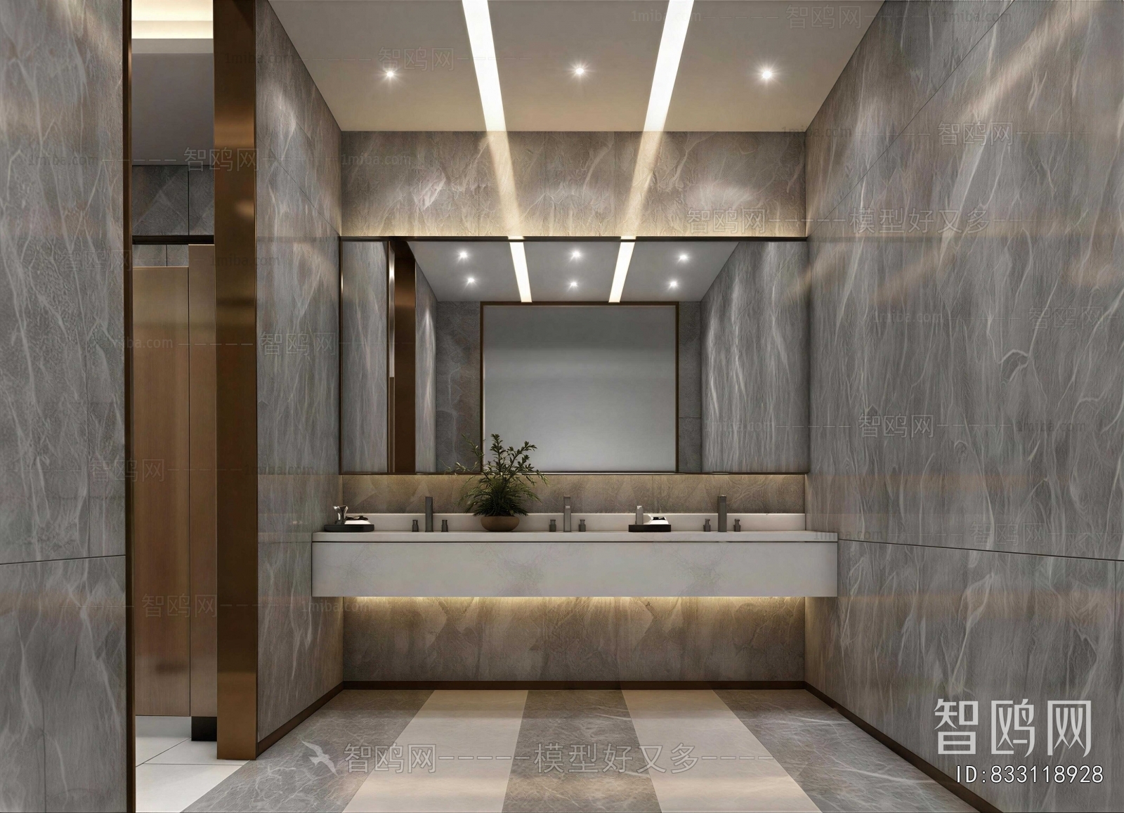 Modern Public Toilet