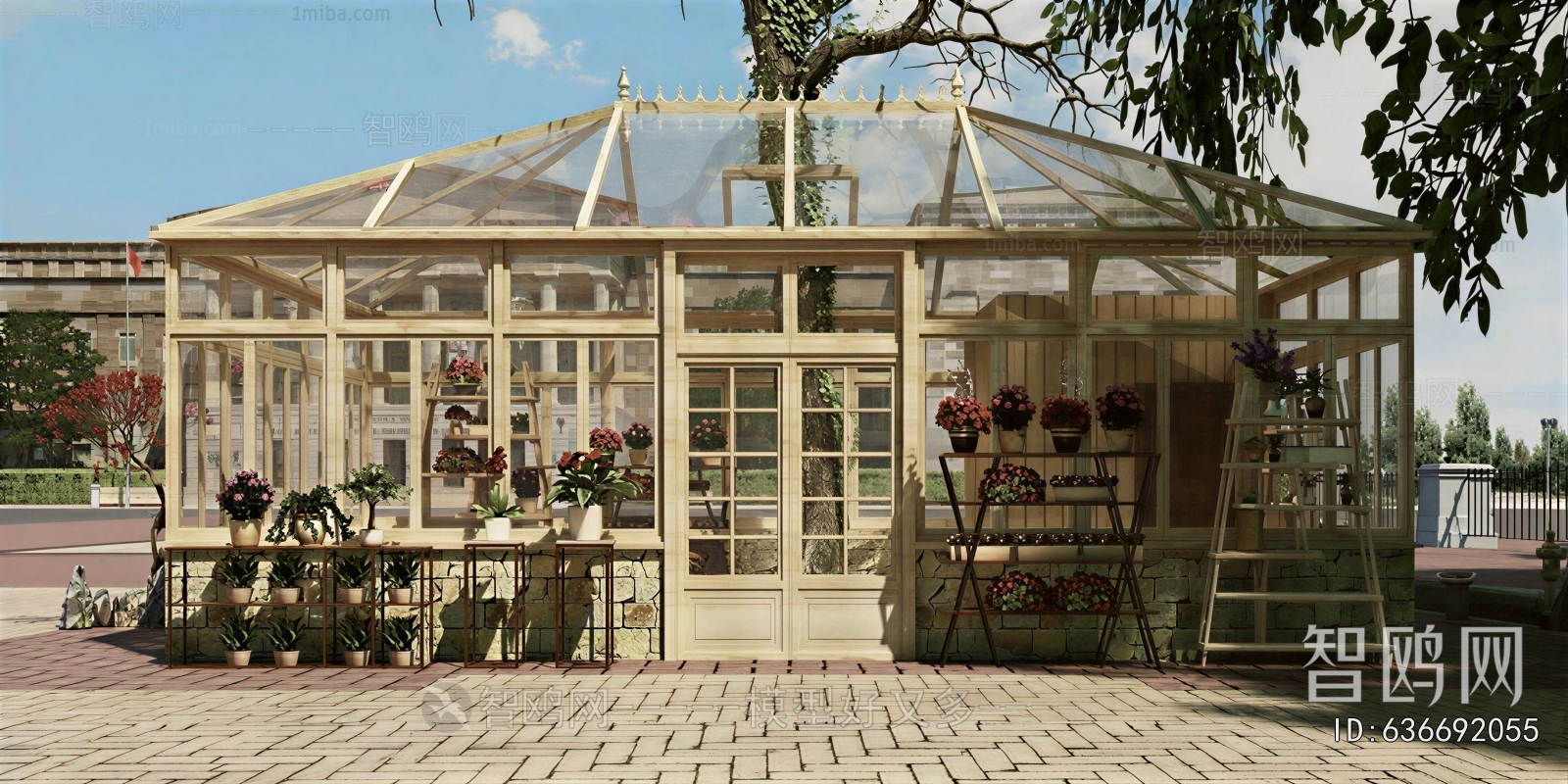 New Classical Style Glass Sunshine Room