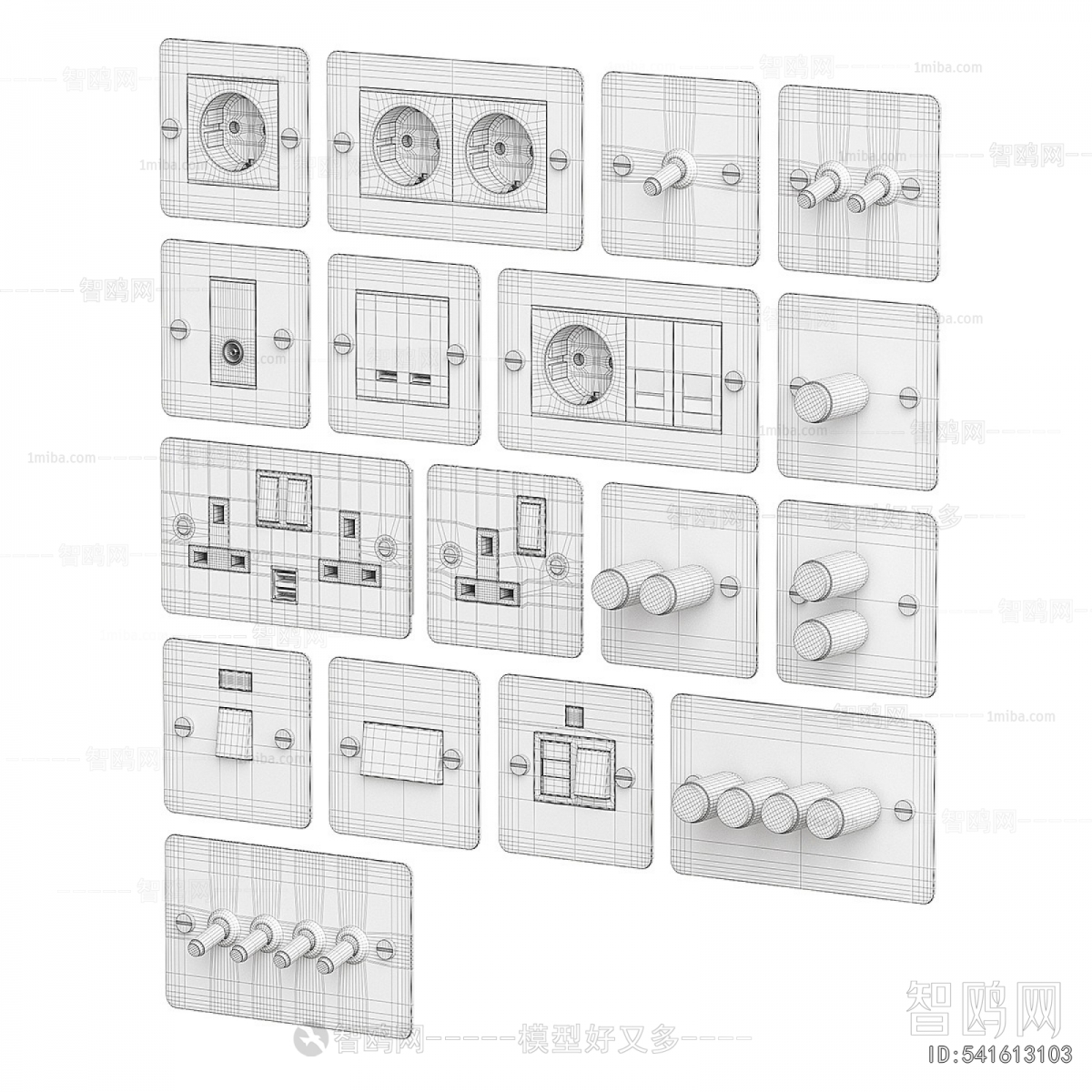 Modern Socket Panel