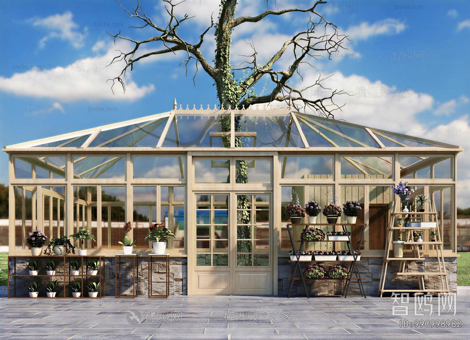 European Style Glass Sunshine Room