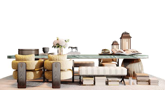 Modern Leisure Table And Chair