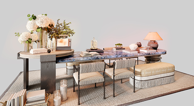 Modern Leisure Table And Chair