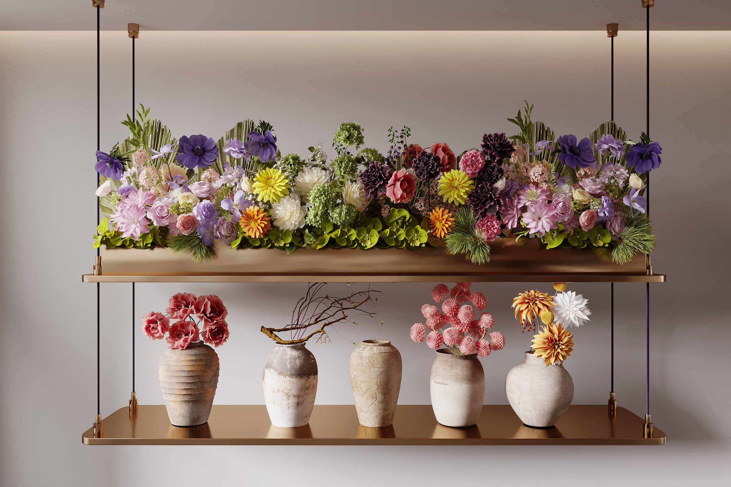 Modern Flower Arrangement