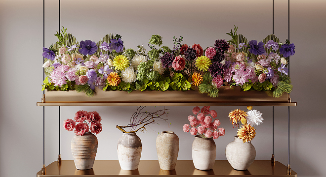 Modern Flower Arrangement