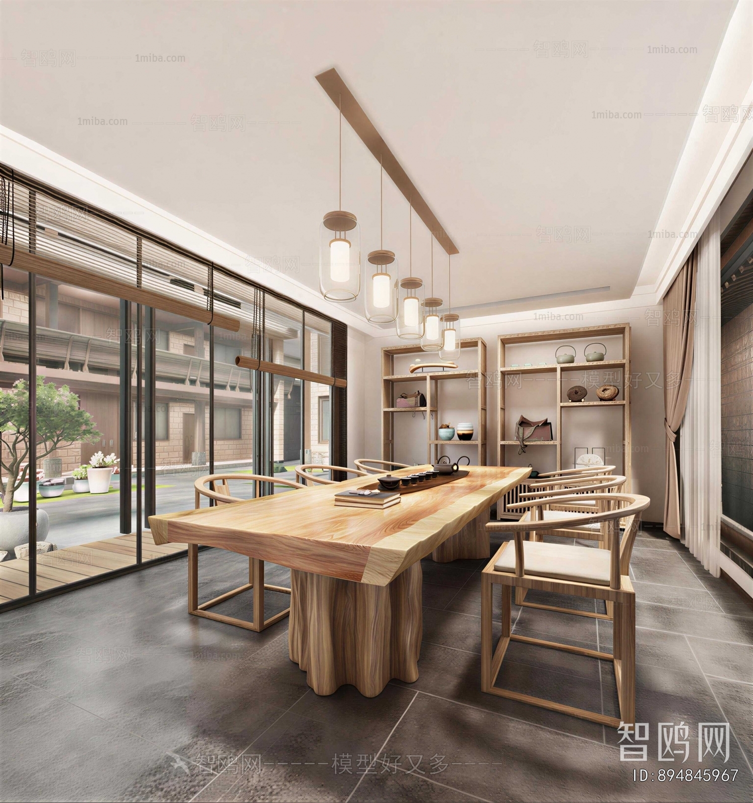 New Chinese Style Teahouse Tea House