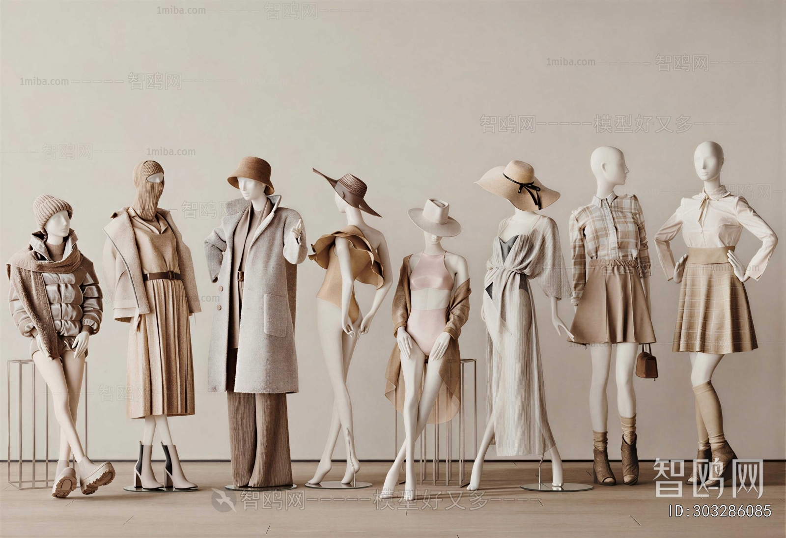 Modern Fashion Model