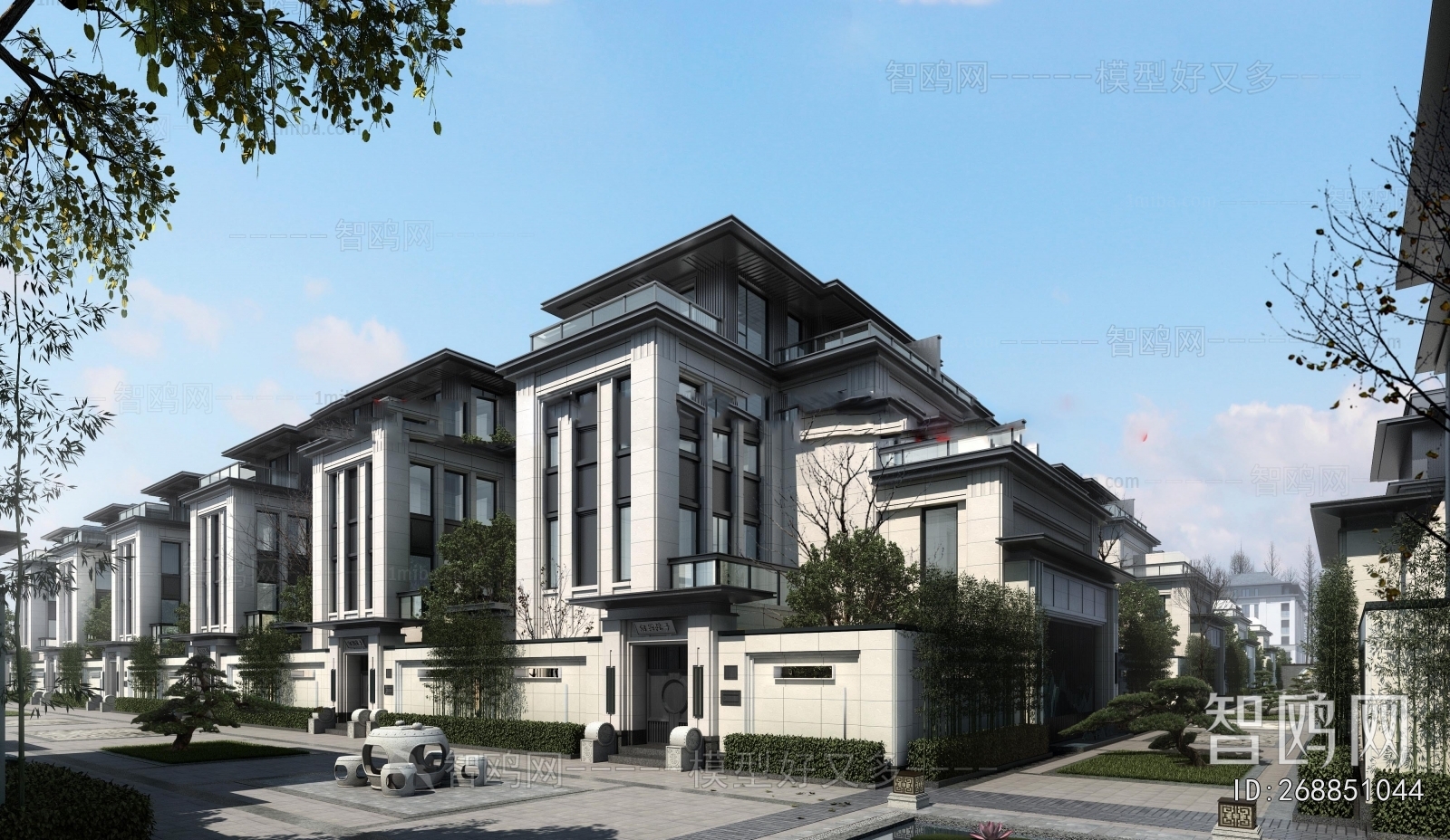 Modern Appearance Of Commercial Building