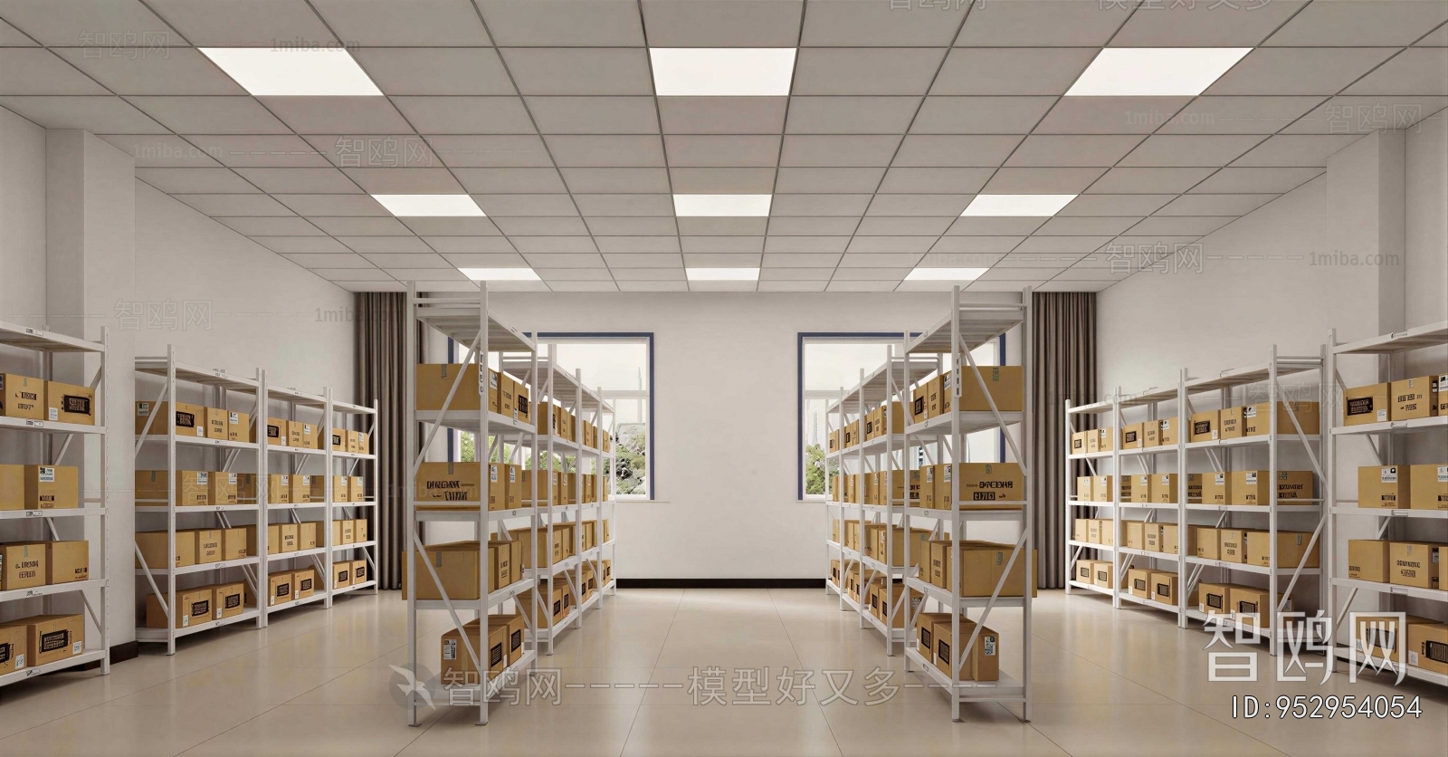 Modern Factory Floor/warehouse