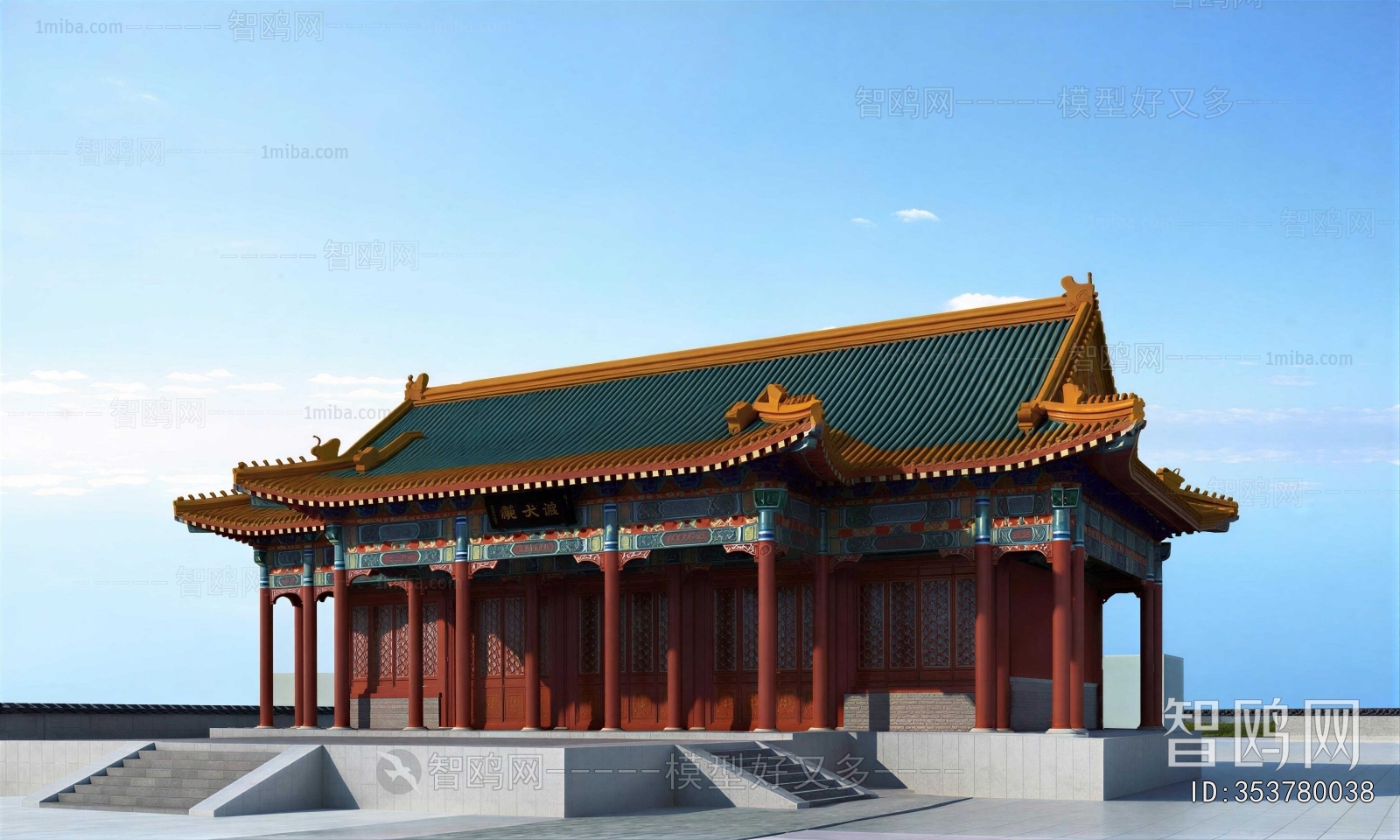 Chinese Style Ancient Architectural Buildings