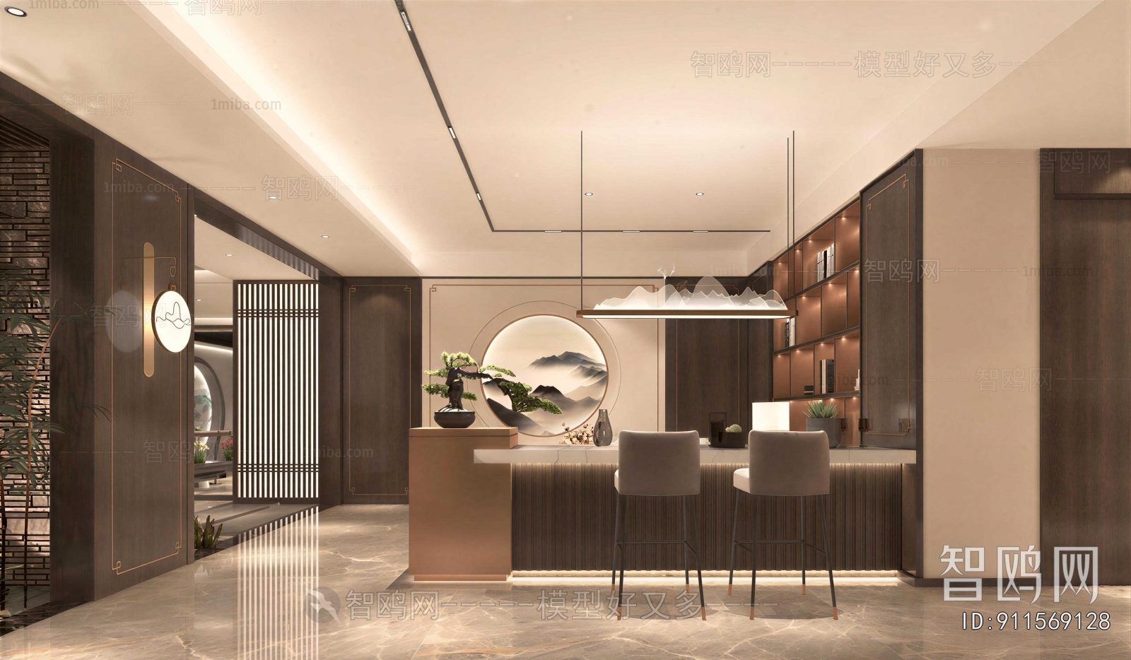 New Chinese Style Tea House