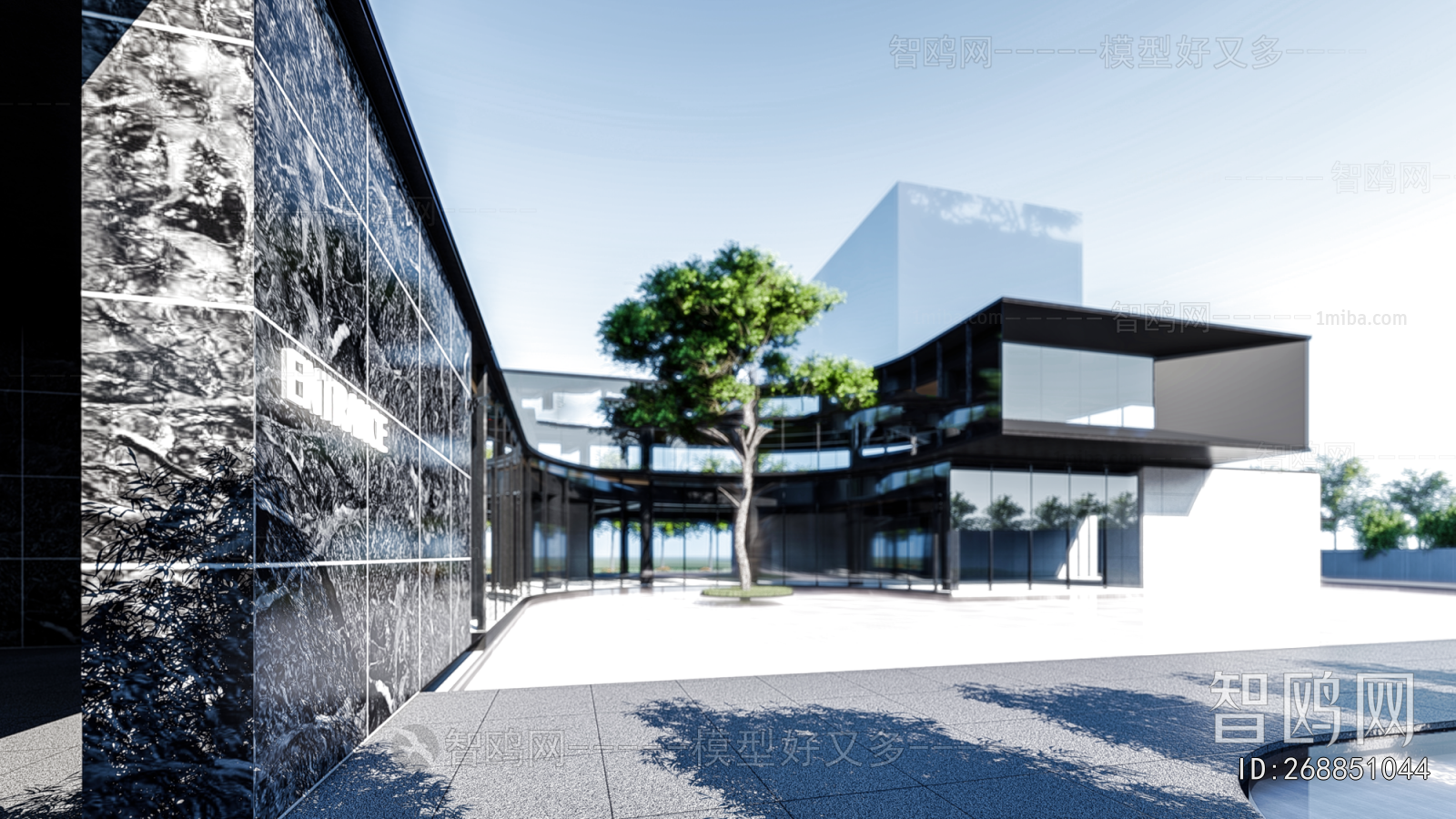 Modern Appearance Of Commercial Building